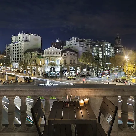 Canela Homes Universitat 公寓 巴塞罗那